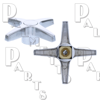 American Brass* Replacement Cross Handles Pair H&amp;C -CP