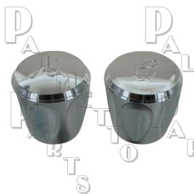 Harcraft Lavatory Handles -Pair Hot & Cold