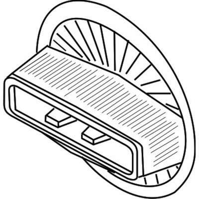 Powers Handle 401-086 Used in 400 Series Models 3 - 6