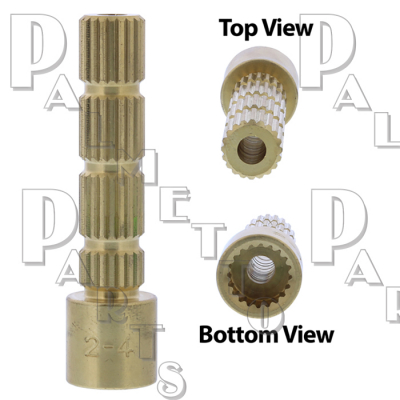 For Speakman* / T&S Brass*, Stem Extension, 20 point, with screw