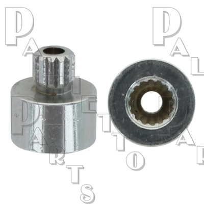Handle Adapter for Central* 16 Point Internal to 12 Point Chrome