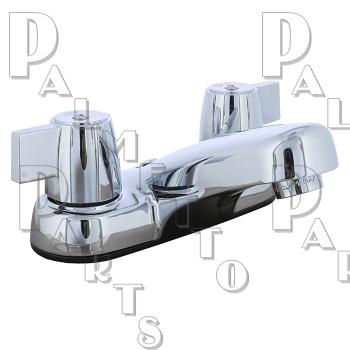 Metal Lever Lavatory Faucet L/Pop-Up -Chrome
