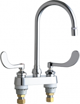 CF 4&quot; Deck Faucet w/Gooseneck