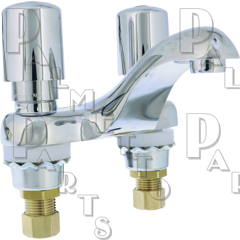 CF H&amp;C Metering Sink Faucet