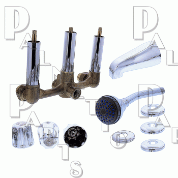 3 Valve Tub &amp; Sh SFS GB