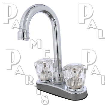 2 Handle Hi-Rise Bar Faucet