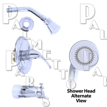 Single Lever Tub &amp; Shower Valve -Chrome