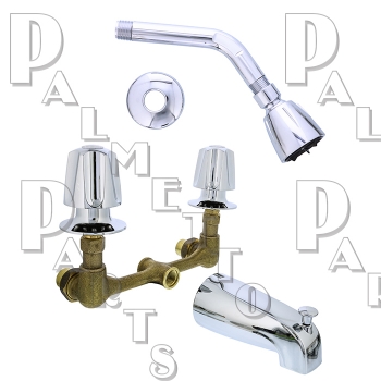 2 Valve Compr Tub &amp; Shower