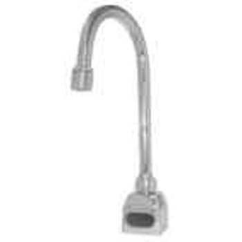 Zurn Optical Deck Mount Faucet w/5-3/8&quot; Gooseneck Spout