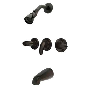 3 Valve Tub&amp; Shower ORB Finish