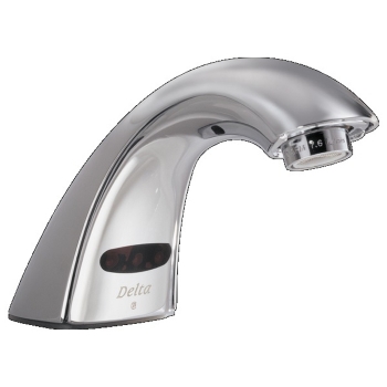 DE 4&quot; Sensor Faucet Less Grid Strainer -Battery