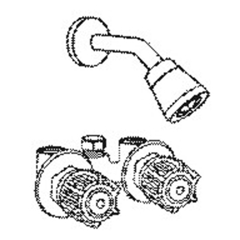 Shower Stall Faucet Body Only