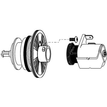 AS Sensor Closet Solenoid &amp; Piston Assy