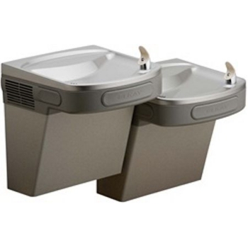 Elkay Bi-Level Wall Mount ADA Water Cooler with Filter Stainless