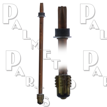 Mansfield 300 Series Sillcock Stem 7-7/8&quot; OAL for 4&quot; Wall