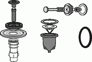 ZU Urinal Master Kit 0.5 GPF