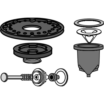 Sloan*/Zurn* Combo Diaphragm Repair Kit