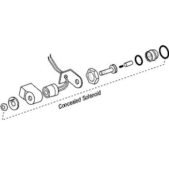 Sloan Optima Concealed Solenoid