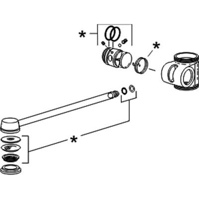 Sloan BPW-1000 O-Ring Kit