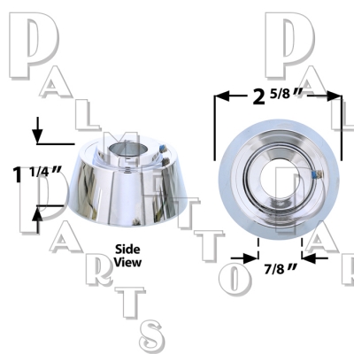 SY Levertrol Diverter Escutcheon & Set Screw