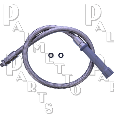 T&S* -Fisher* -Chicago Faucets* 44" SS Pre-Rinse Hose