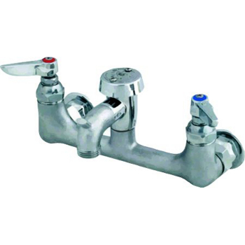 T&amp;S* 8" RC Svc Sink Faucet W/Vac Breaker