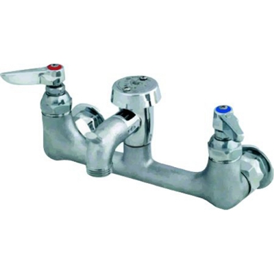 T&S 8" Service Sink Faucet -Vac Breaker, Ceramic Disc Cartridges