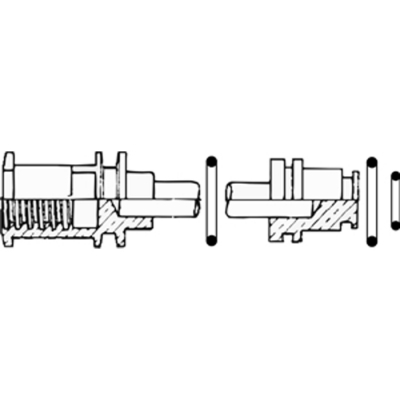 Jay R. Smith 5609 Post 1/79 Stem Assembly for a 6" Wall