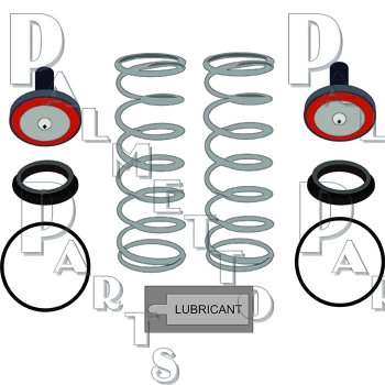 Wilkins 950XL 1-1/4IN to 2IN Complete Kit Lead Free