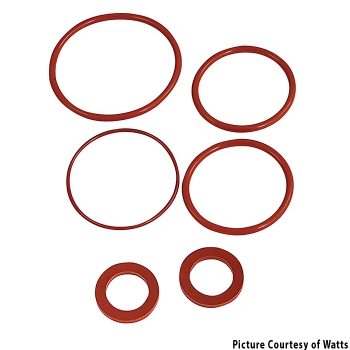 Febco 850/860/880 1 1/4&quot; - 2&quot; Check Module Rubber Kit