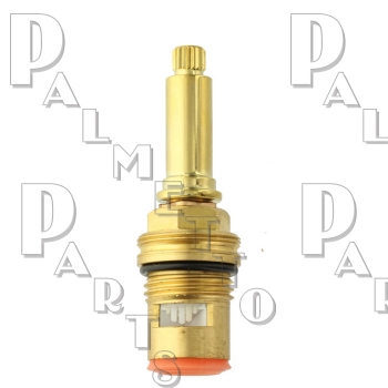 Nicolazzi* Replacement Cer Disc Cartridge -Hot -Pol Brass