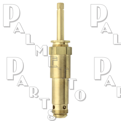 Wolverine Brass* Tub Diverter Stem 15 Point<BR>Rare