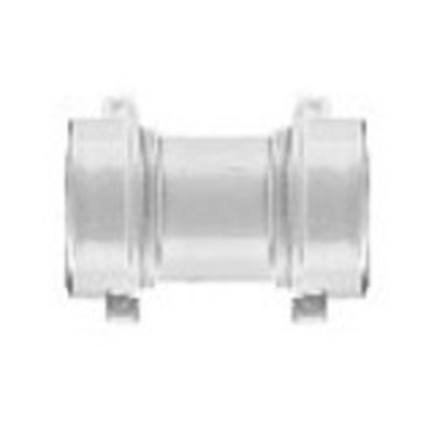 Coupling-Double Slip 1-1/2" Plastic