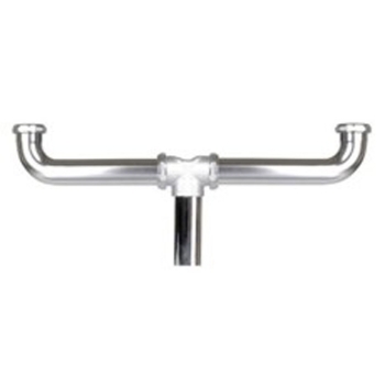Sink Waste-CO Universal Connection 1-1/2&quot;x16&quot; 20G CP