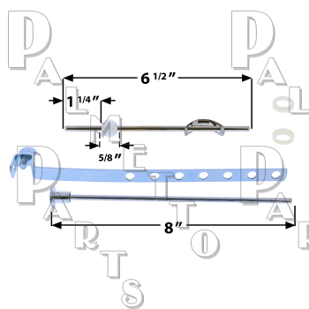 Pop-Up Ball Rod Ass&#039;y w/ Lift Rod -B&amp;K