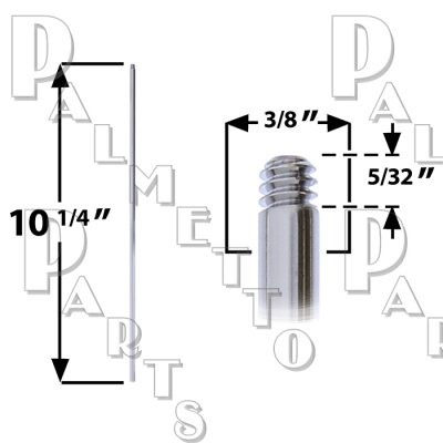 Pop-Up Lift Rod Only -Price Pfister -Chrome