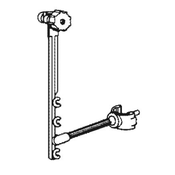 Pop-Up Ball Rod &amp; Nut Assembly -Delta*