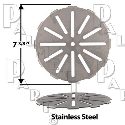 SS Floor Drn Cvr 3-1/4 - 6-3/4