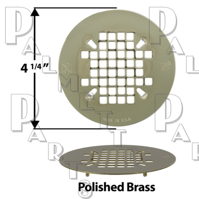 Pol Brass Shower Strainer Only