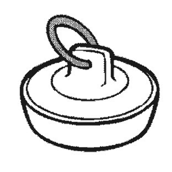 1-3/4&quot; Rubber Stopper
