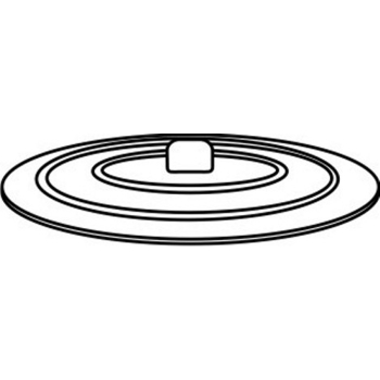 Flat Rubber Sink Stopper