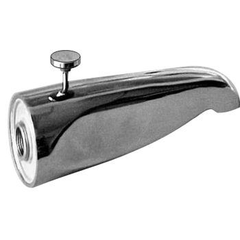 8-1/2&quot; Long Cast Br Diverter Spout 1/2&quot;IP