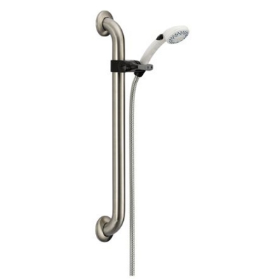 24" ADA Grab/Glide Bar Hand Shower