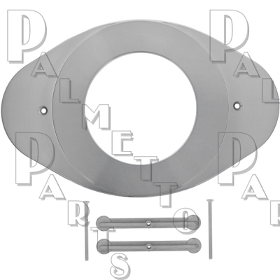 Single Hole Smitty Plate Brushed Nickel