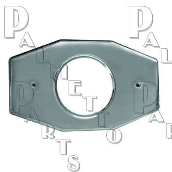 Smitty Plate with 4-1/2&quot; Hole -Polished Stainless Steel