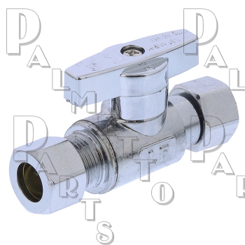Adapt-A-Valve 3/8&quot;&quot; x 3/8&quot;&quot; Straight Stop