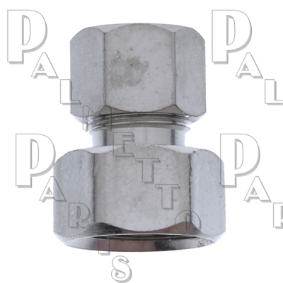 Female Compression Adaptor - 1/2""OD x 3/8""OD