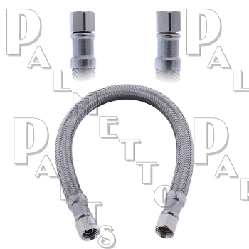 Ice Maker Hose 1/4&quot;OD x 1/4&quot;OD x 12&quot;
