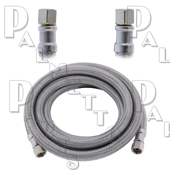 Ice Maker Hose 1/4&quot;OD x 1/4&quot;OD x 72&quot;