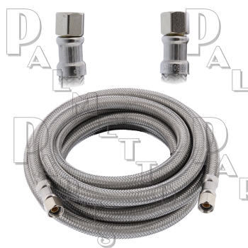 Ice Maker Hose 1/4&quot;OD x 1/4&quot;OD x 10&rsquo;